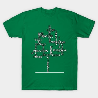 Free Thinker Tree (white) by Tai's Tees T-Shirt